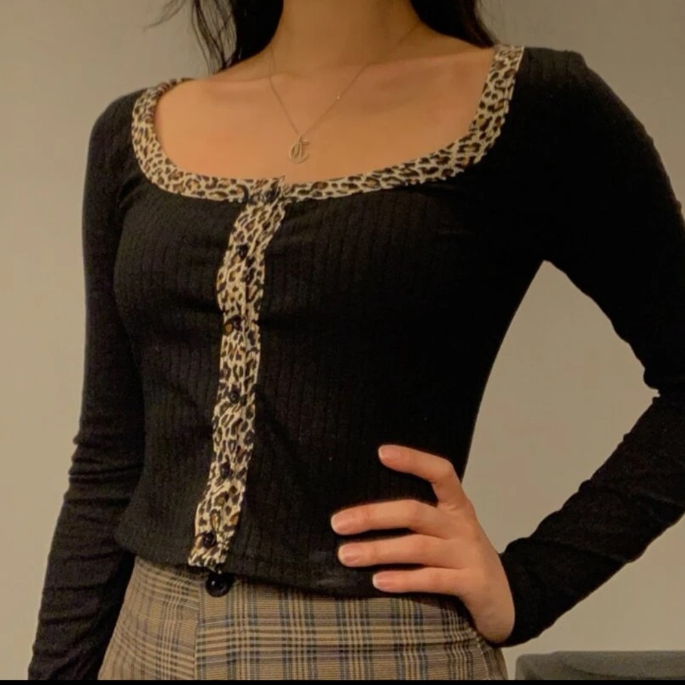 Shein black long sleeve